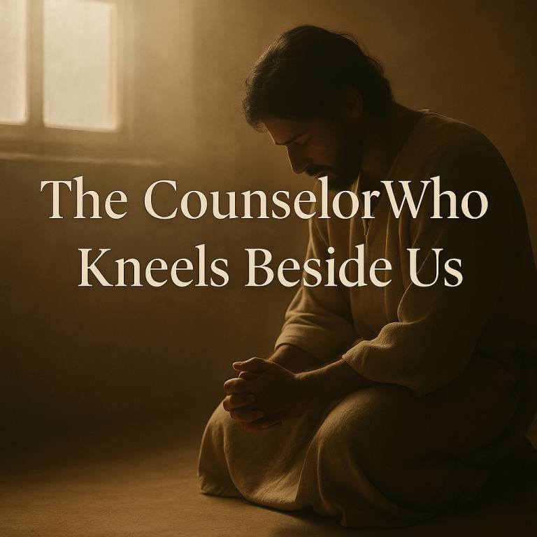 The Counselor Who Kneels Beside Us
